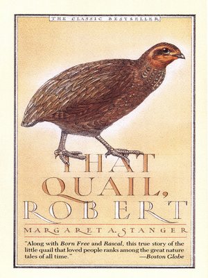 cover image of That Quail, Robert